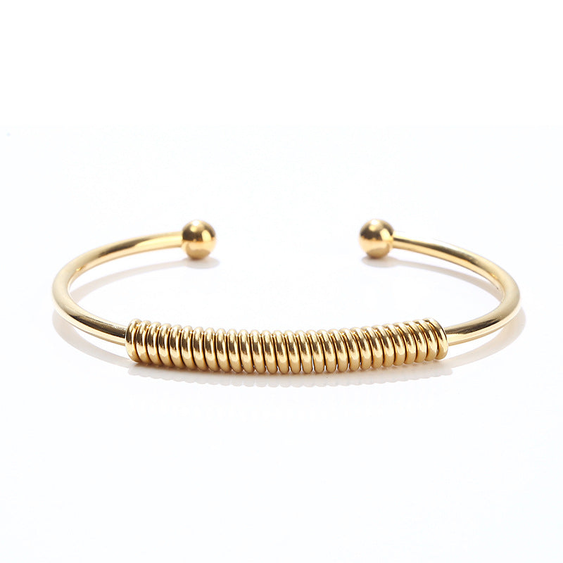 Pulsera de acero inoxidable al por mayor