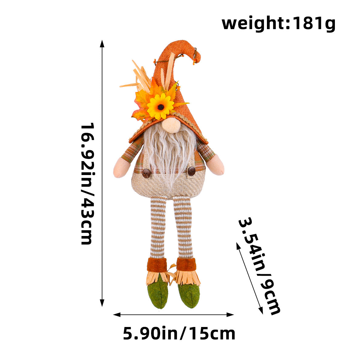 Wholesale Thanksgiving  Doll Ornament