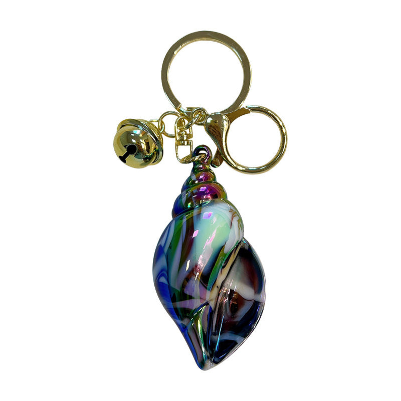 Wholesale Colored Conch Acrylic Keychains