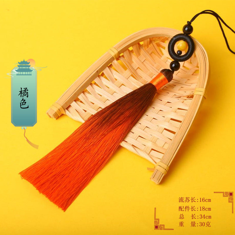 Wholesale 16CM Lucky Beads Gradient Tassel Tassel