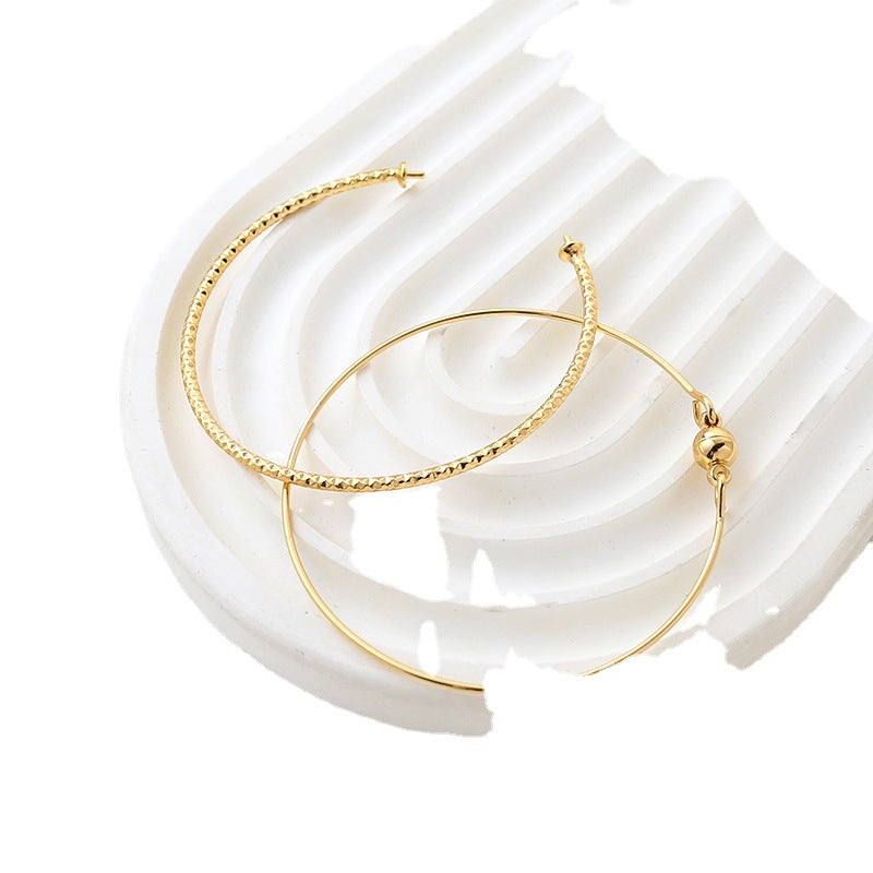 Wholesale Gold-plated Copper DIY Baroque Bracelet Accessory