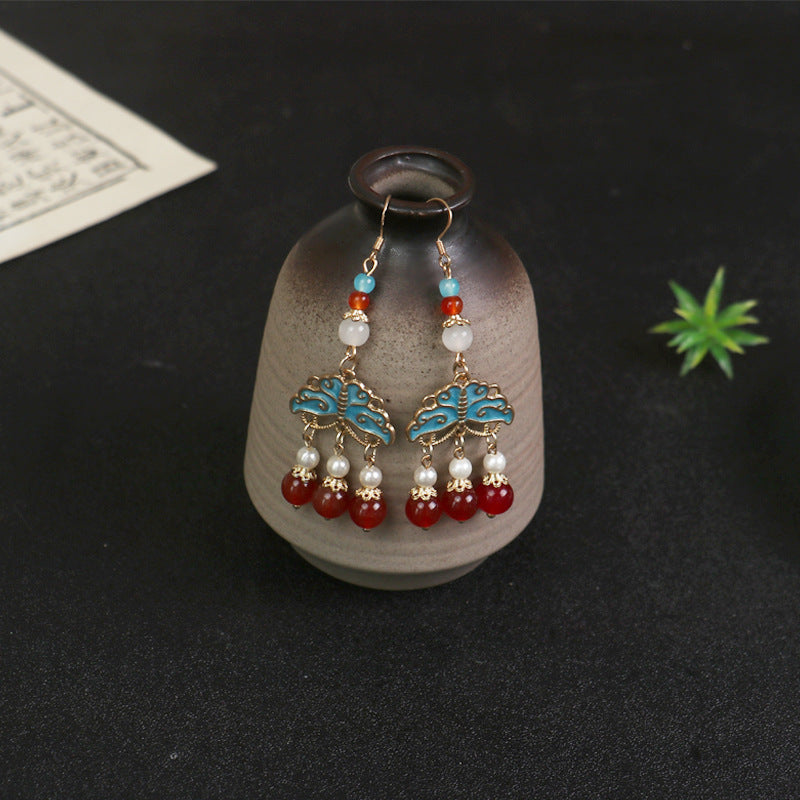 Wholesale Vintage court style ethnic antique earrings