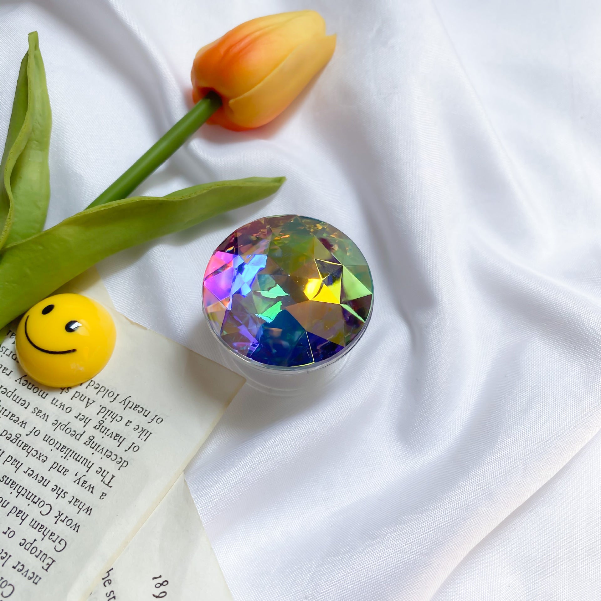 Wholesale Plastic Gem Rhinestone Mobile Phone Airbag Holder