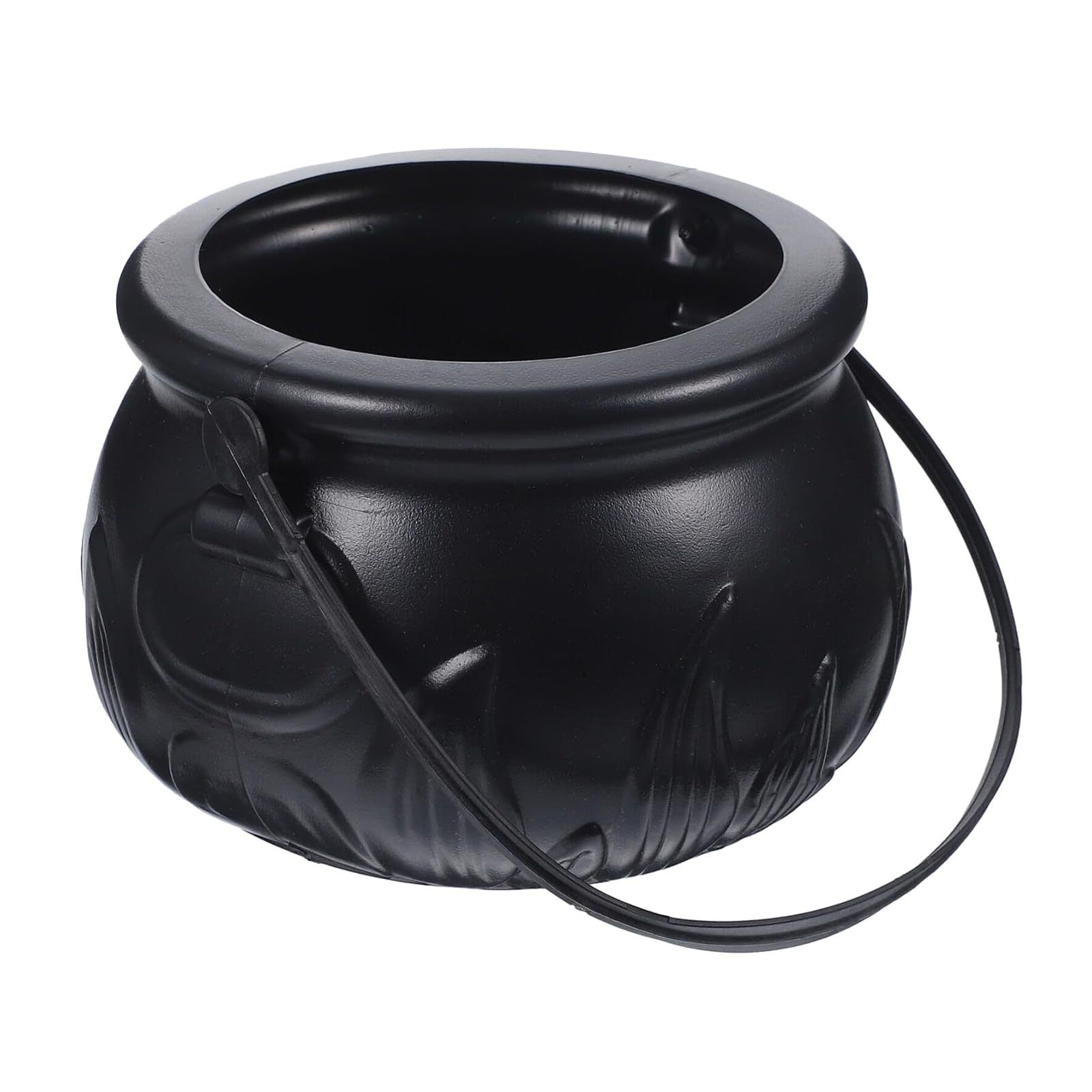 Wholesale Halloween Children's Portable Bucket Black Candy Jar Prom Decorative Ornaments Decorative Props Witch Jar