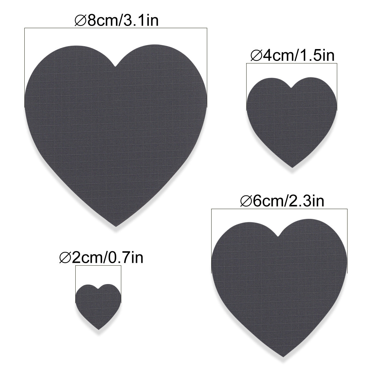 Wholesale Sapphire Blue Nylon Self Adhesive Repair Patches 11 Pack No Sew Waterproof Fabric For Coats Raincoats Tents Down ets Everyday Home Travel Gift