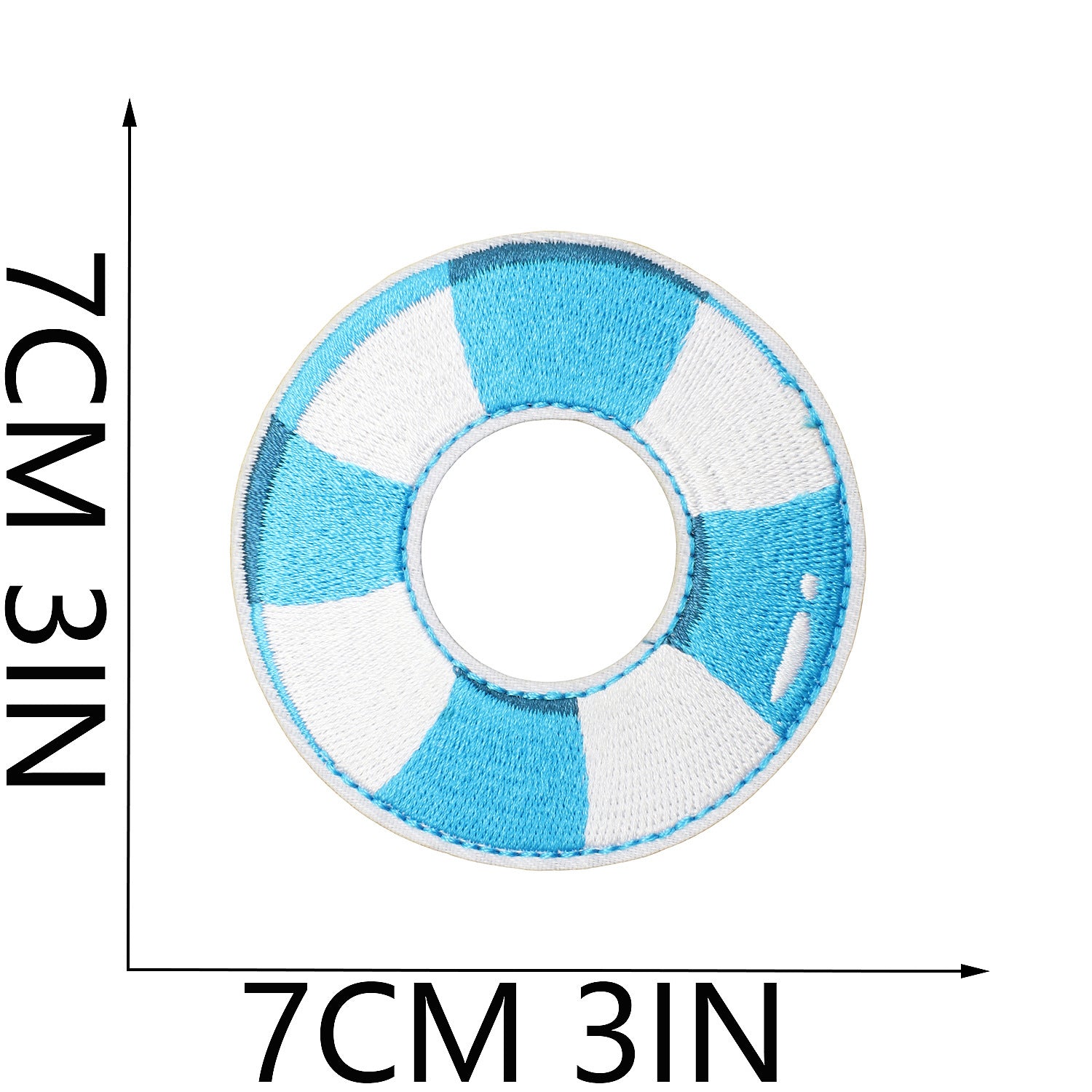 Wholesale Trendy Summer Beach Embroidered Patches For Clothing Vacation Decorative DIY Accessory For Resale