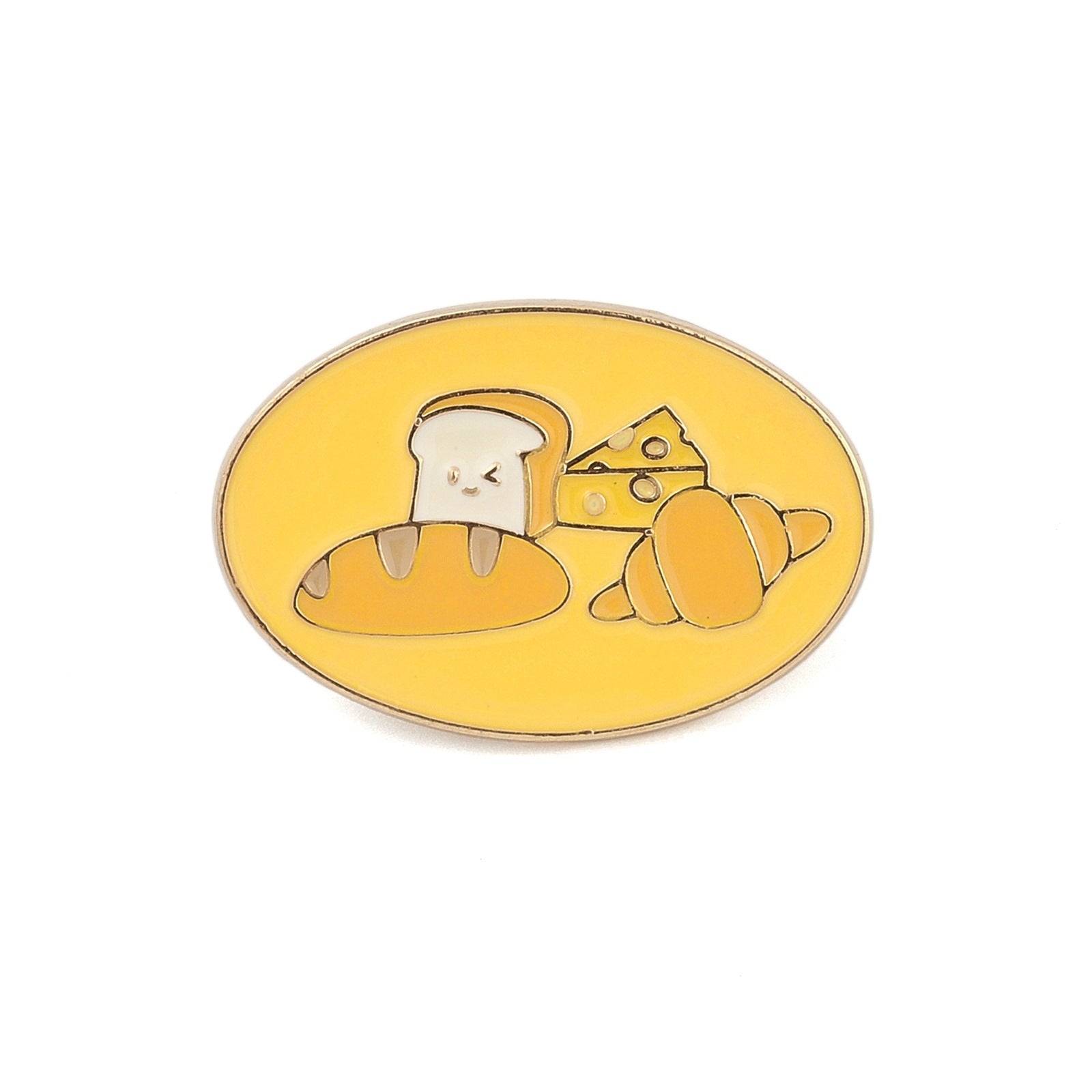 Wholesale Drip oil cartoon flower cat sweet brooch