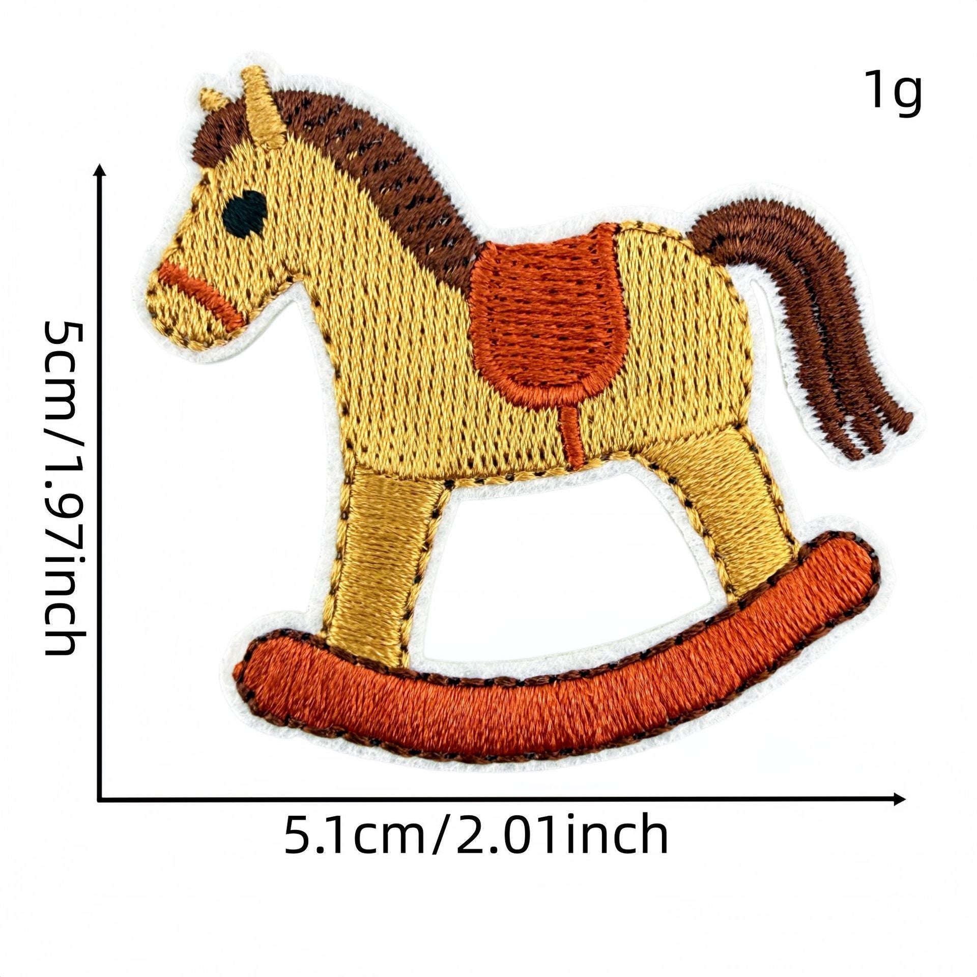 Wholesale 32Pc Home Theme Iron On Embroidered Patches DIY Sewing Decorative Appliques For Clothing Bags And Home Decor