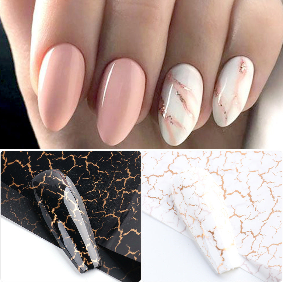 Wholesale 3pcs/pack  nail art starry sky paper ins animal pattern snake print leopard print 10 bags