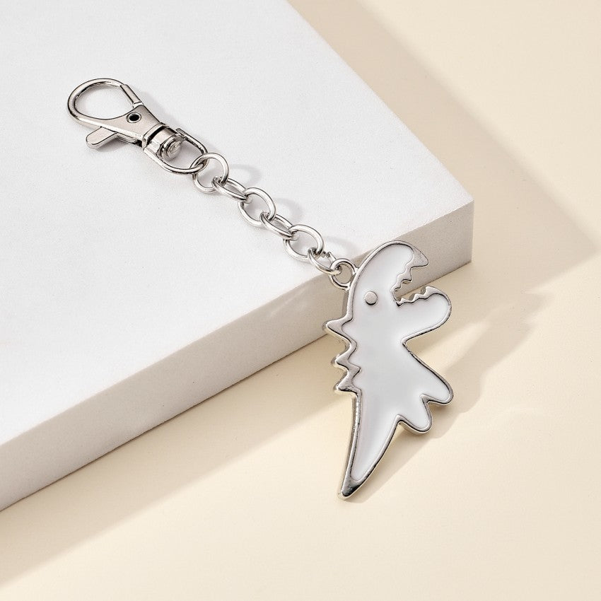 Llavero de dinosaurio de metal al por mayor