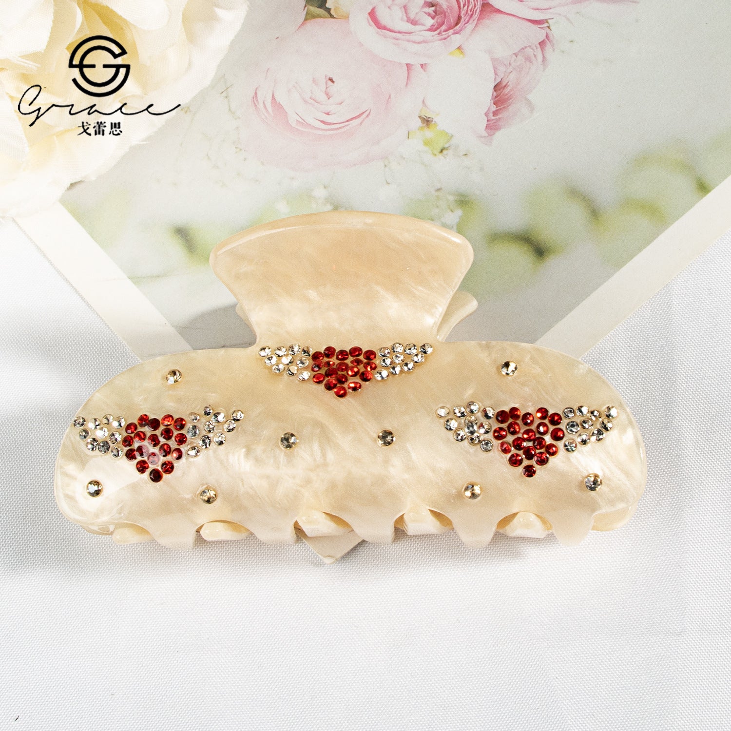 Wholesale Valentine's Day Love Grabber Hair Clips