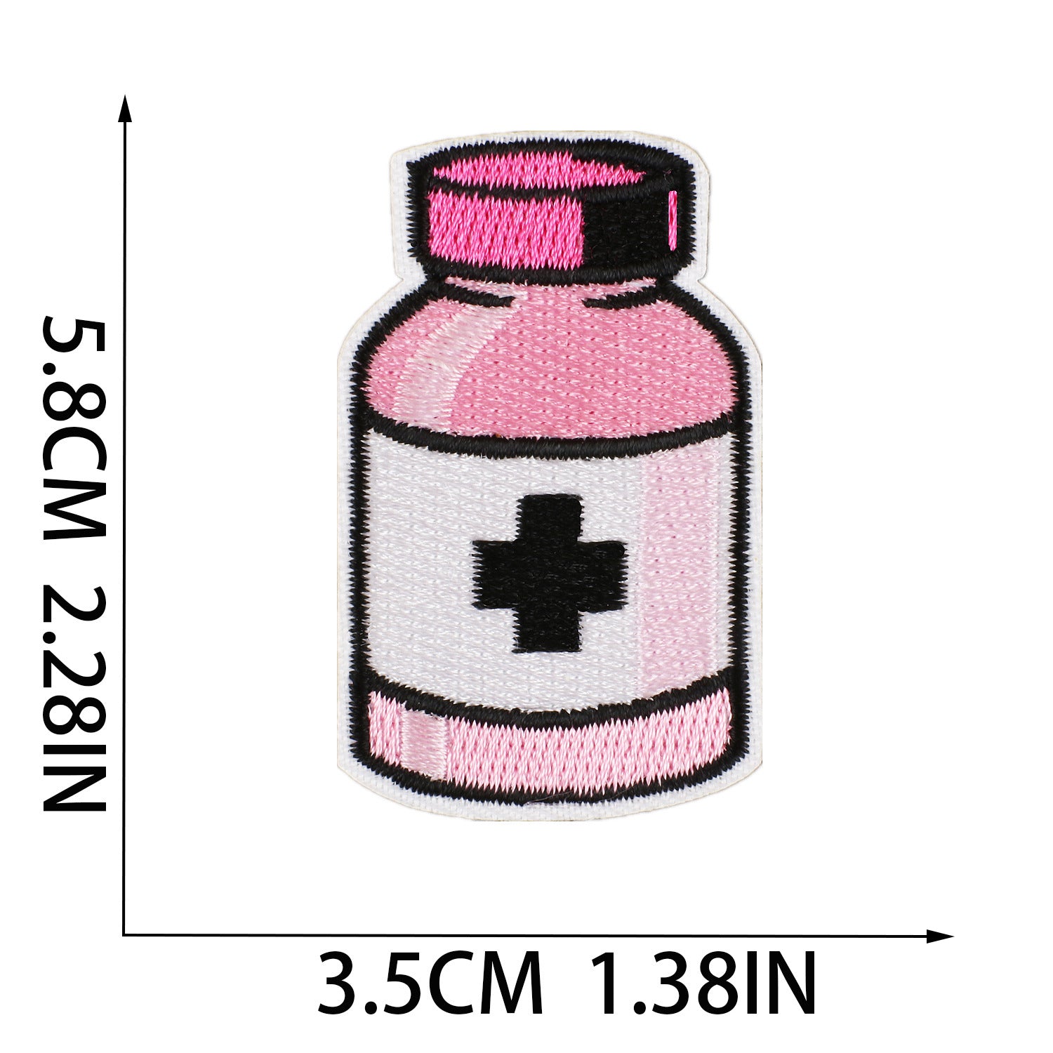 Wholesale Decorative Heart Embroidered Patch Cartoon Design For Clothing Fashion Accessory