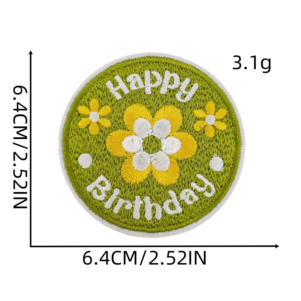 Wholesale birthday party DIY Patches