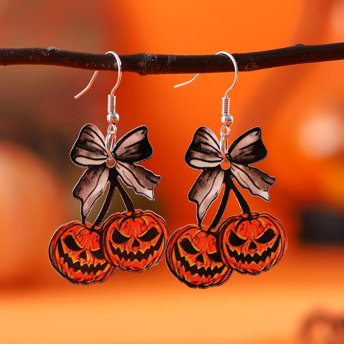 Wholesale  Acrylic Gothic Style Funny Pendant Earrings