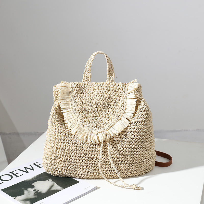 Wholesale Backpack Straw Bags