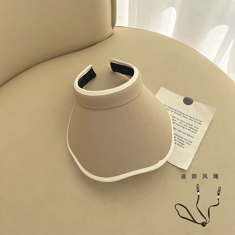 Summere de verano para niños algodón ondulante protector solar vacío