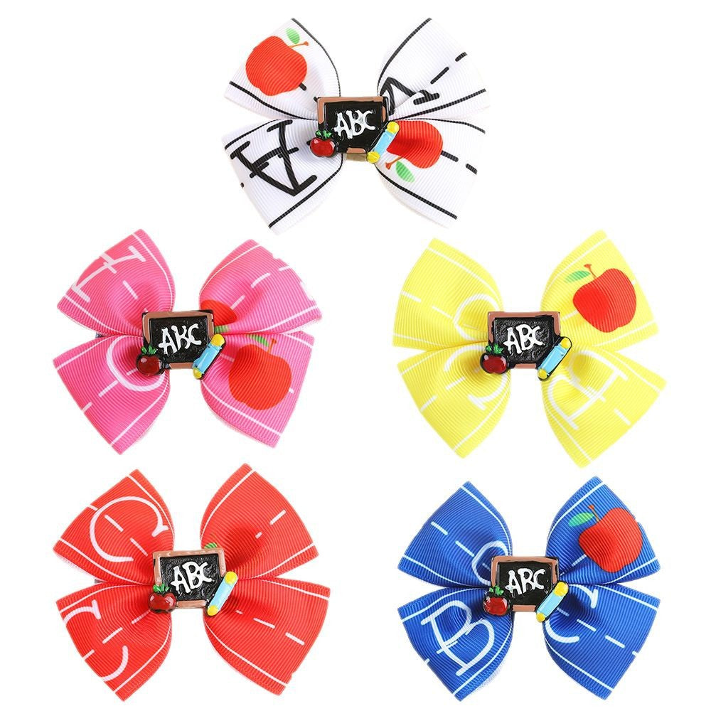 Wholesale Children' s Bow Hairpin Simple Versatile Hair Accessory Back-To-School Season