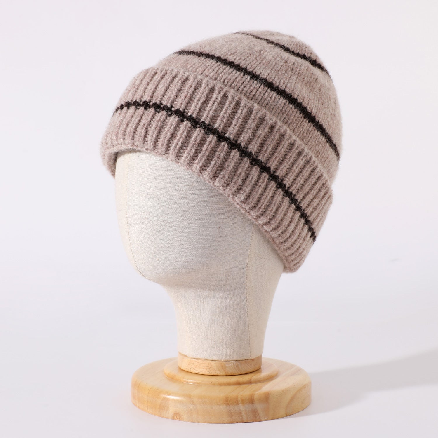 Wholesale Winter Wool Striped Hat