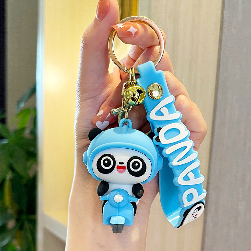 Wholesale Epoxy Red Panda Keychain