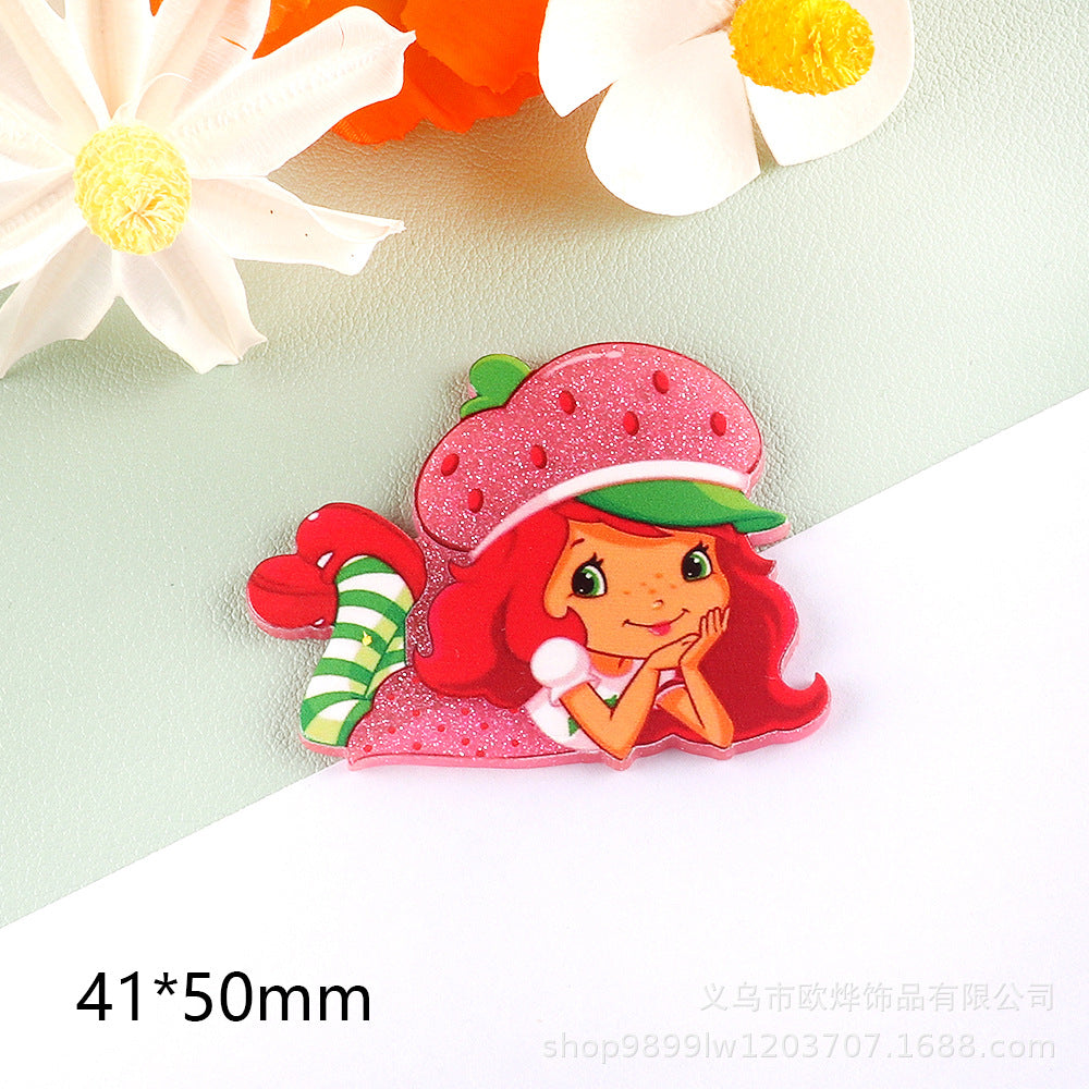 Wholesale 10pcs/pack Cartoon  cute acrylic pins  OLY Exclusive