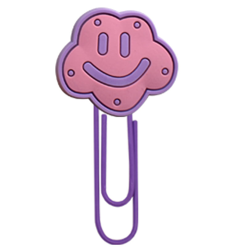 Wholesale Random 50pcs/pack Cloud Star Slippers Paper Clip Bookmark