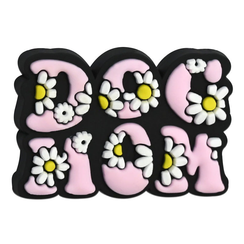 Wholesale Random 100pcs/pack  Cute pet dog beaded bracelet Focal Beads