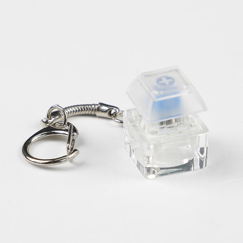Wholesale Acrylic Decompression Mechanical Keyboard Axis Tester Fidget Keychains