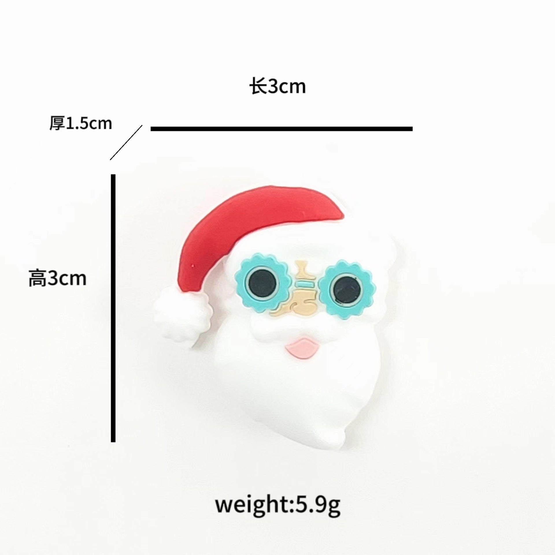 Wholesale 20pcs 3D Focal Beads  for Christmas