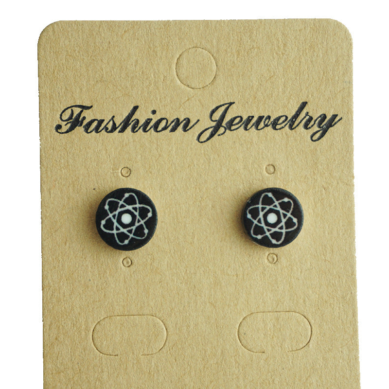 Wholesale 2 Pair/Pack Back To School Season Math Science Art Love Reading Earth Fun Earrings