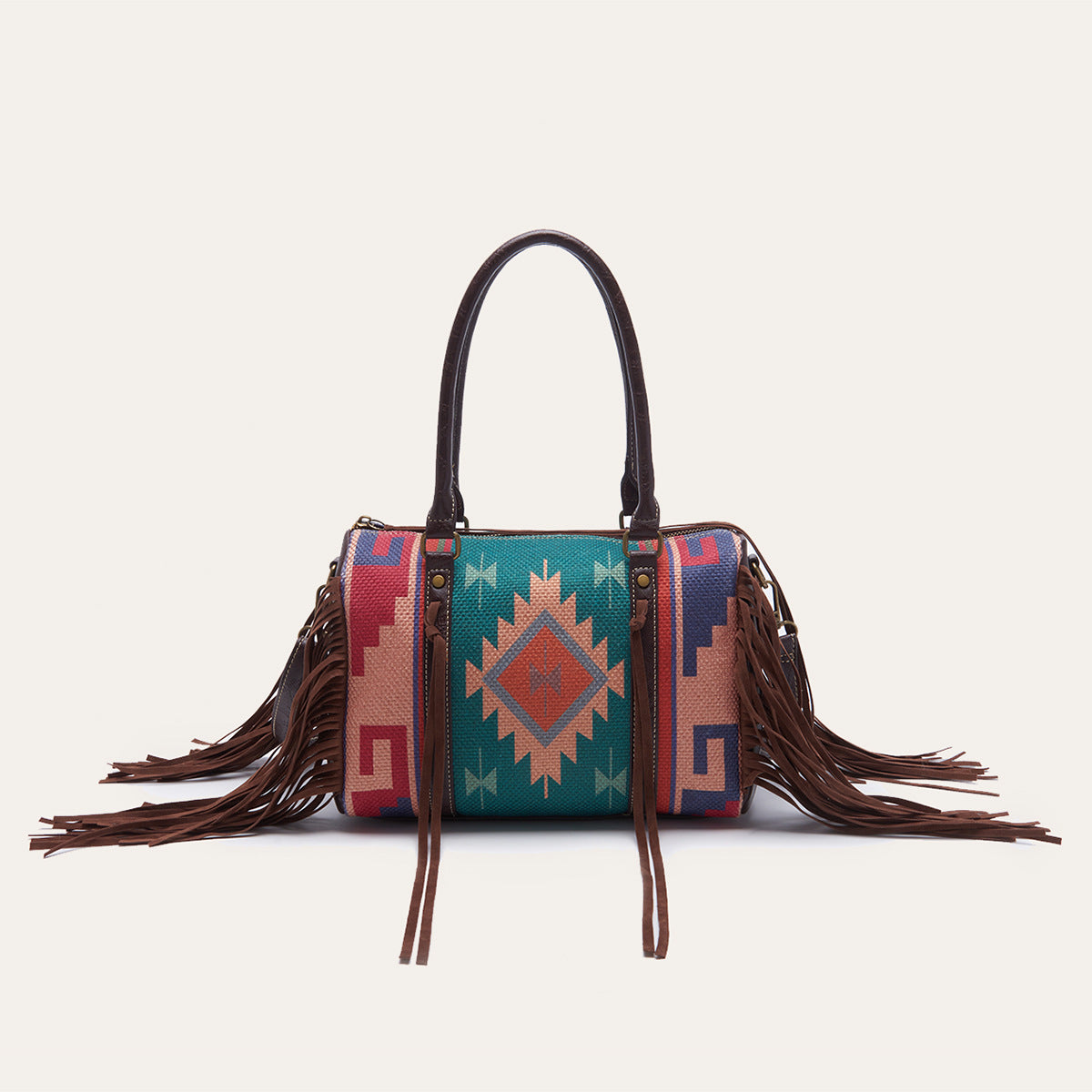 Wholesale Bohemian Handmade Woven Flowing Cotton and Linen Single Shoulder Carrying Crossbody Bags