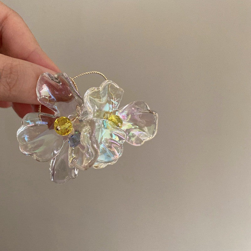 Wholesale Vintage Flower Copper Earrings