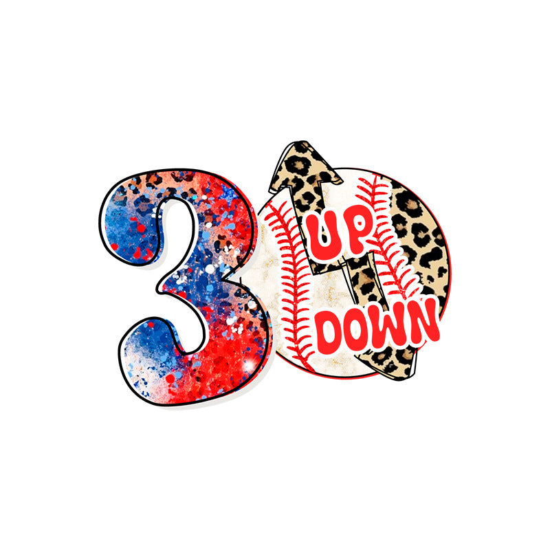 Wholesale 10pcs Baseball DIY UV DTF Ready to Press Transfers Wraps