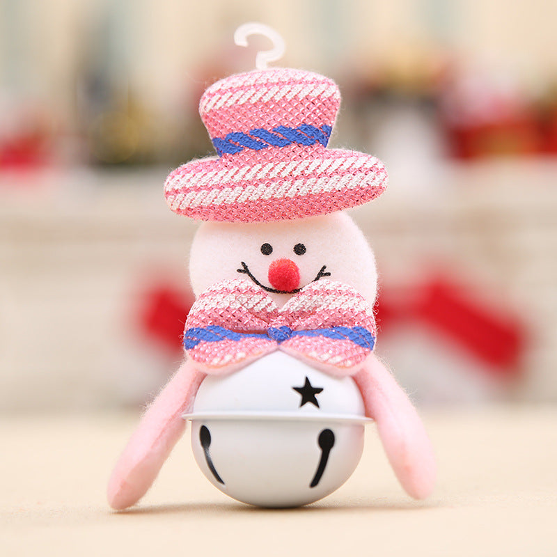 Wholesale Christmas Tree Decoration Accessories Santa Claus Snowman Doll Pendant