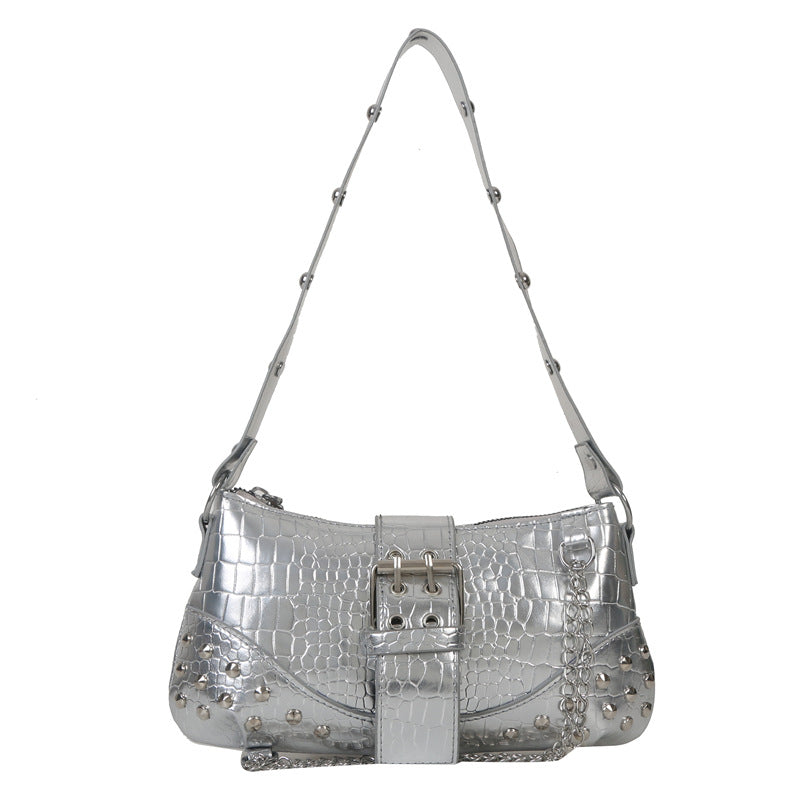 Wholesale PU Vintage Underarm Bag