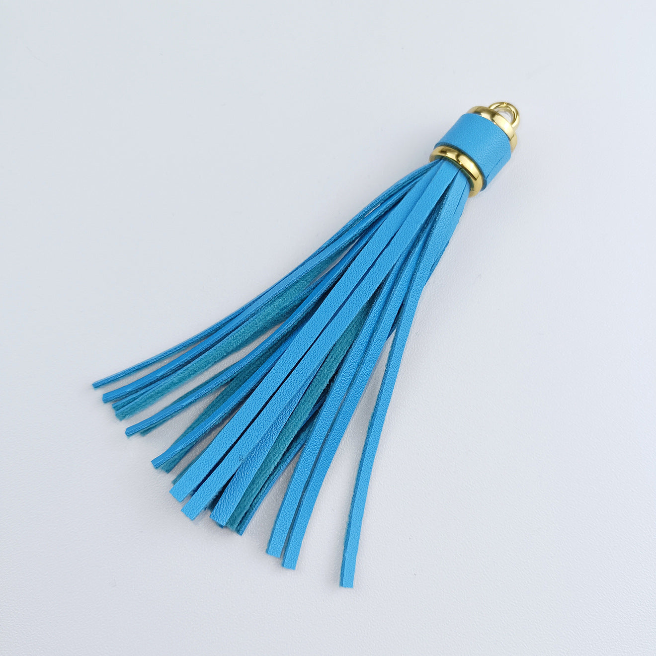 Wholesale Leopard Print PU Leather Tassel Printed Pendant Keychain Accessories