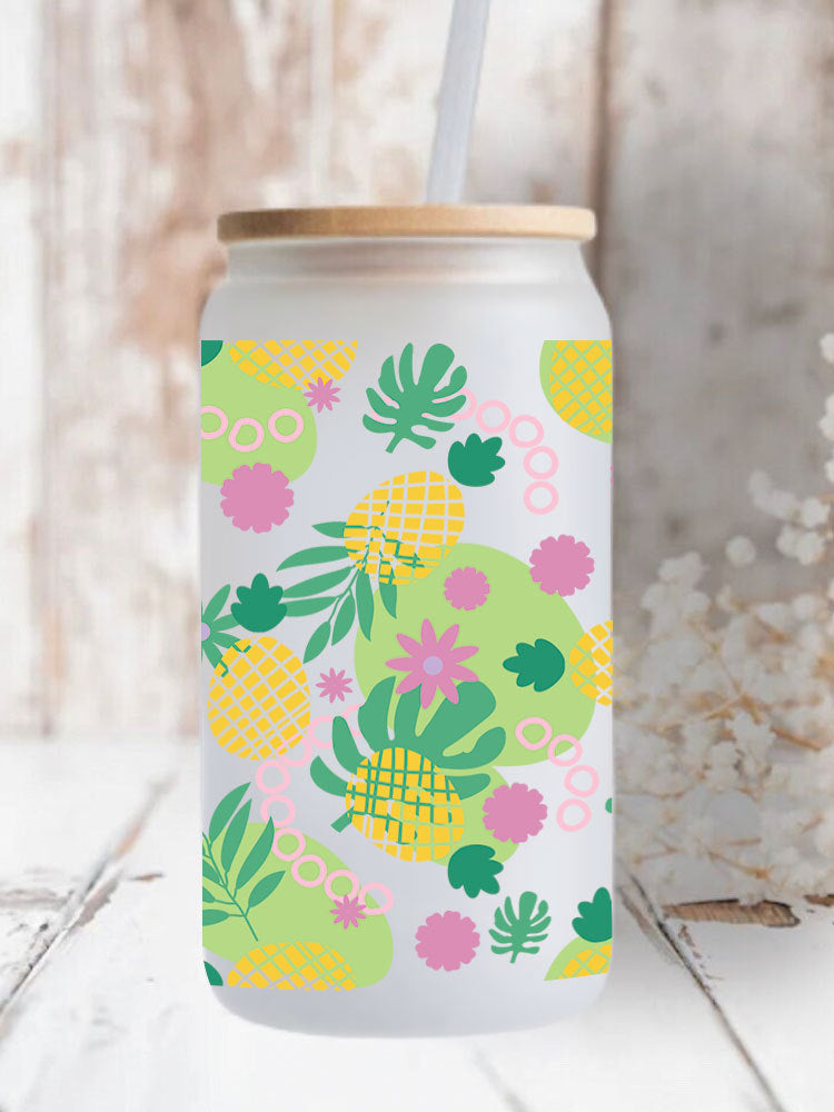 WholesaleYellow Flower Sunflower  16oz Cup UV DTF Wraps