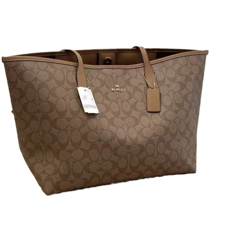 Wholesale Classic old flower magnetic buckle handbag shoulder large capacity women's bag