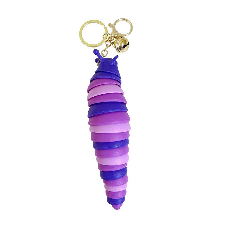 Wholesale Caterpillar Plastic Keychains