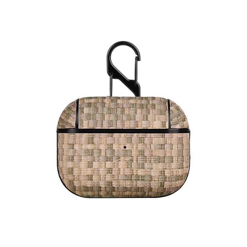 Wholesale PC Woven Texture Veneer Protective Case