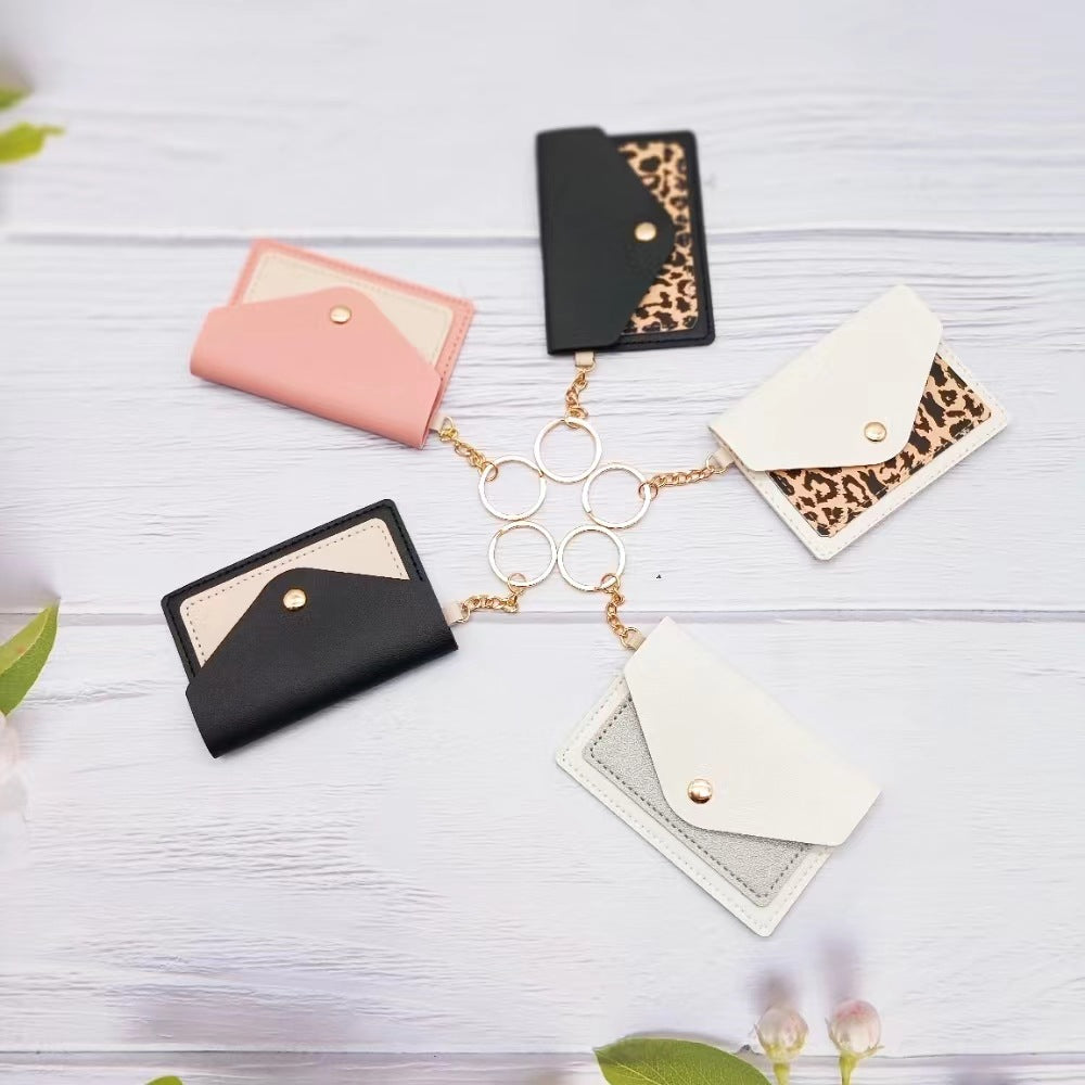 Wholesale Creative Fashion All-match Bus Card Holder Keychain