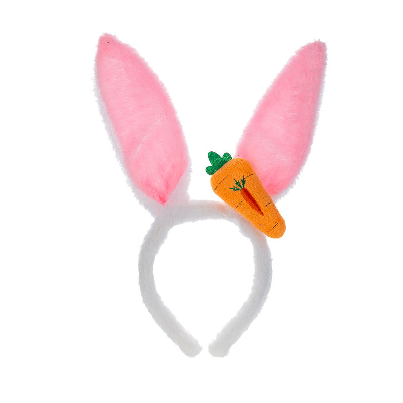 Wholesale Wholesale Easter carrot rabbit ears headband