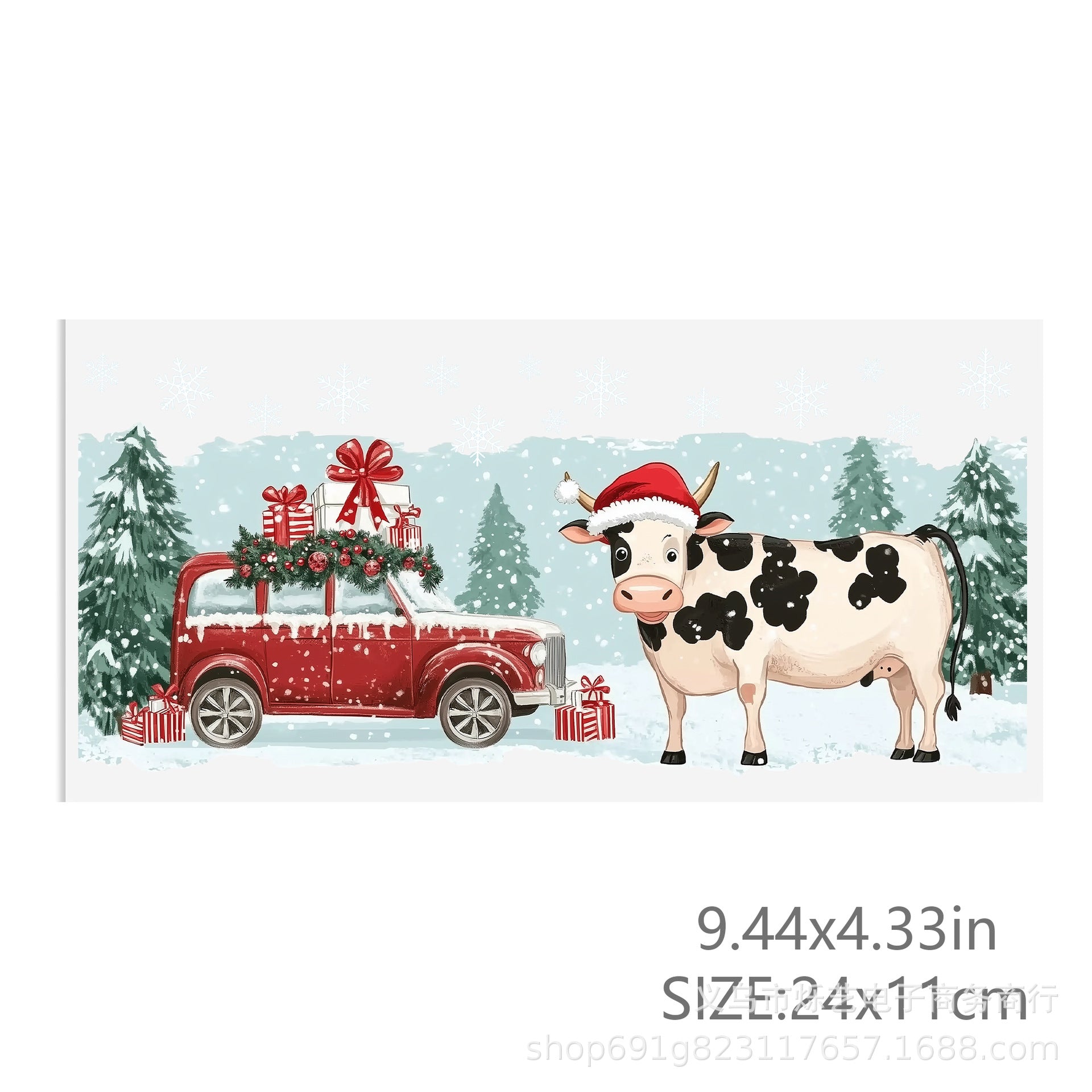 Wholesale 2pcs Christmas Collection 16oz Cup UV DTF Wraps