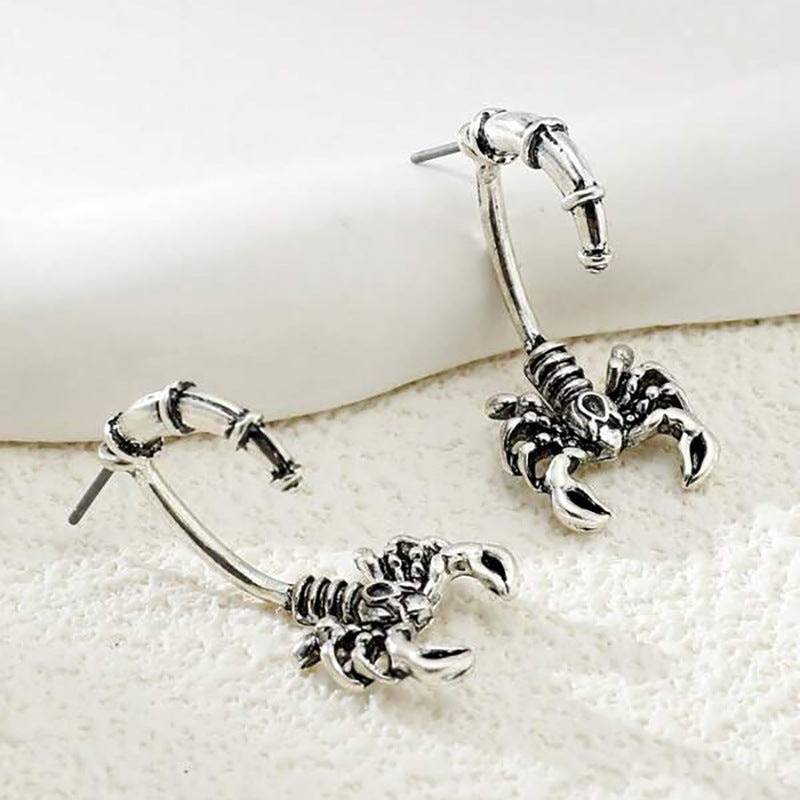 Wholesale Gothic Scorpion Alloy Earrings