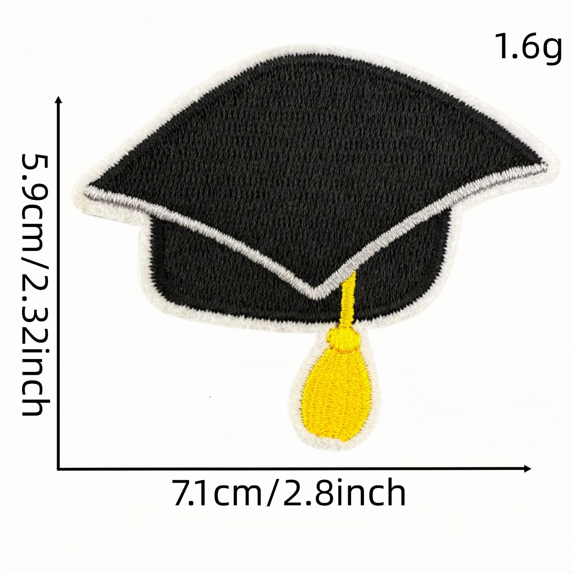 Wholesale Decorative Cartoon School Embroidery Patch Iron On Sewing Applique For DIY Fashion Accent And Gift