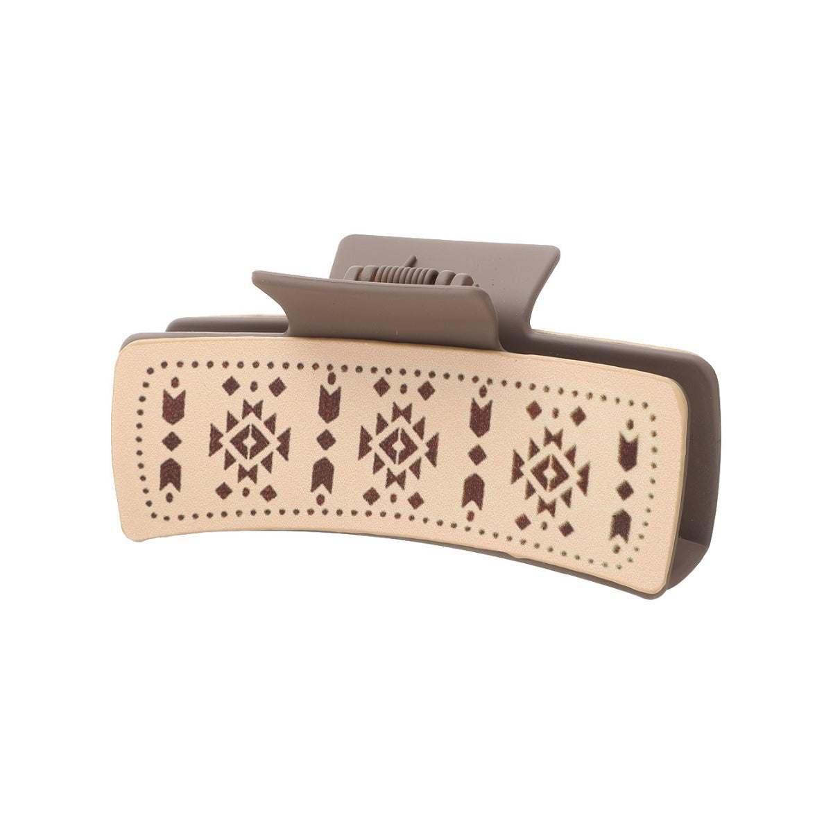 Wholesale Western Leather Patch Hair Clip