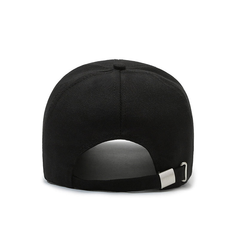 Wholesale casual sun protection canvas extended brim hard top baseball cap