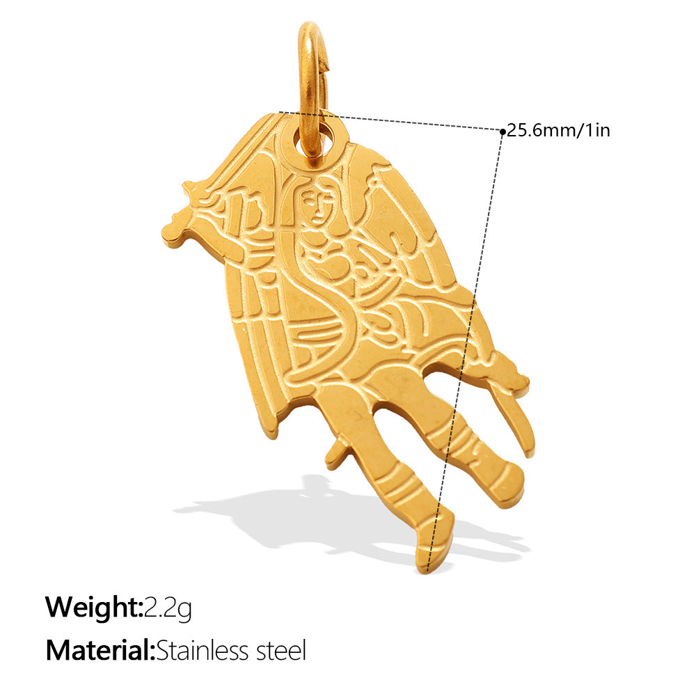 Wholesale Vintage Symbol Multi Style Sun Moon Eye Necklace Pendant Accessories