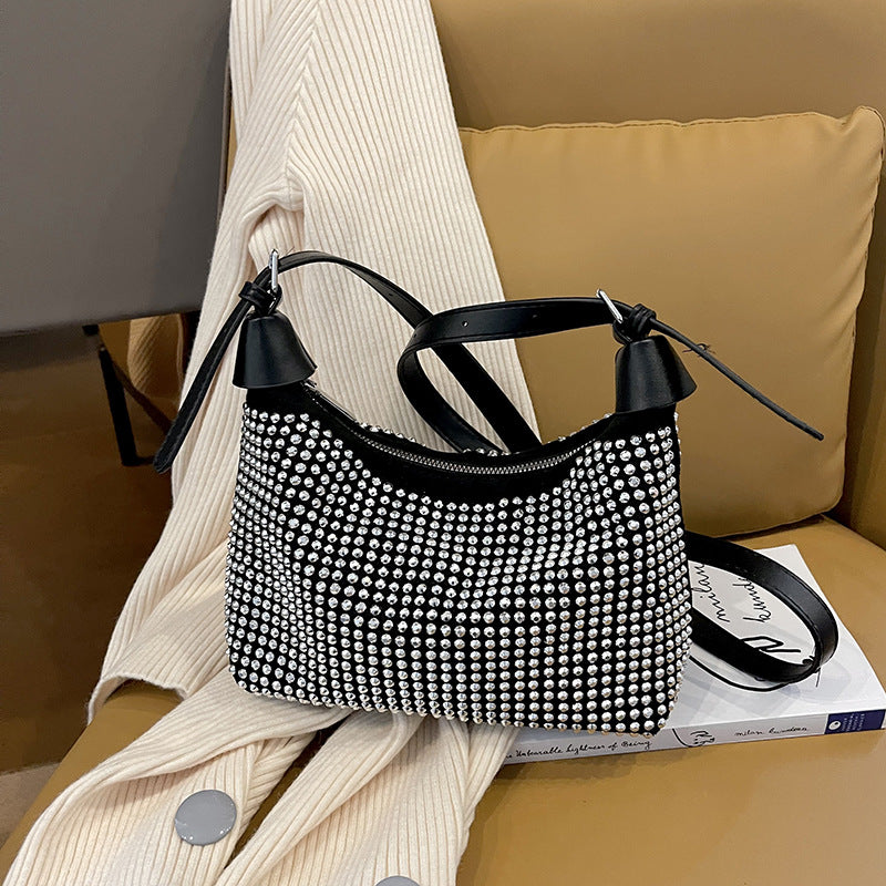 Wholesale Fabric Rhinestone Shoulder Handbags