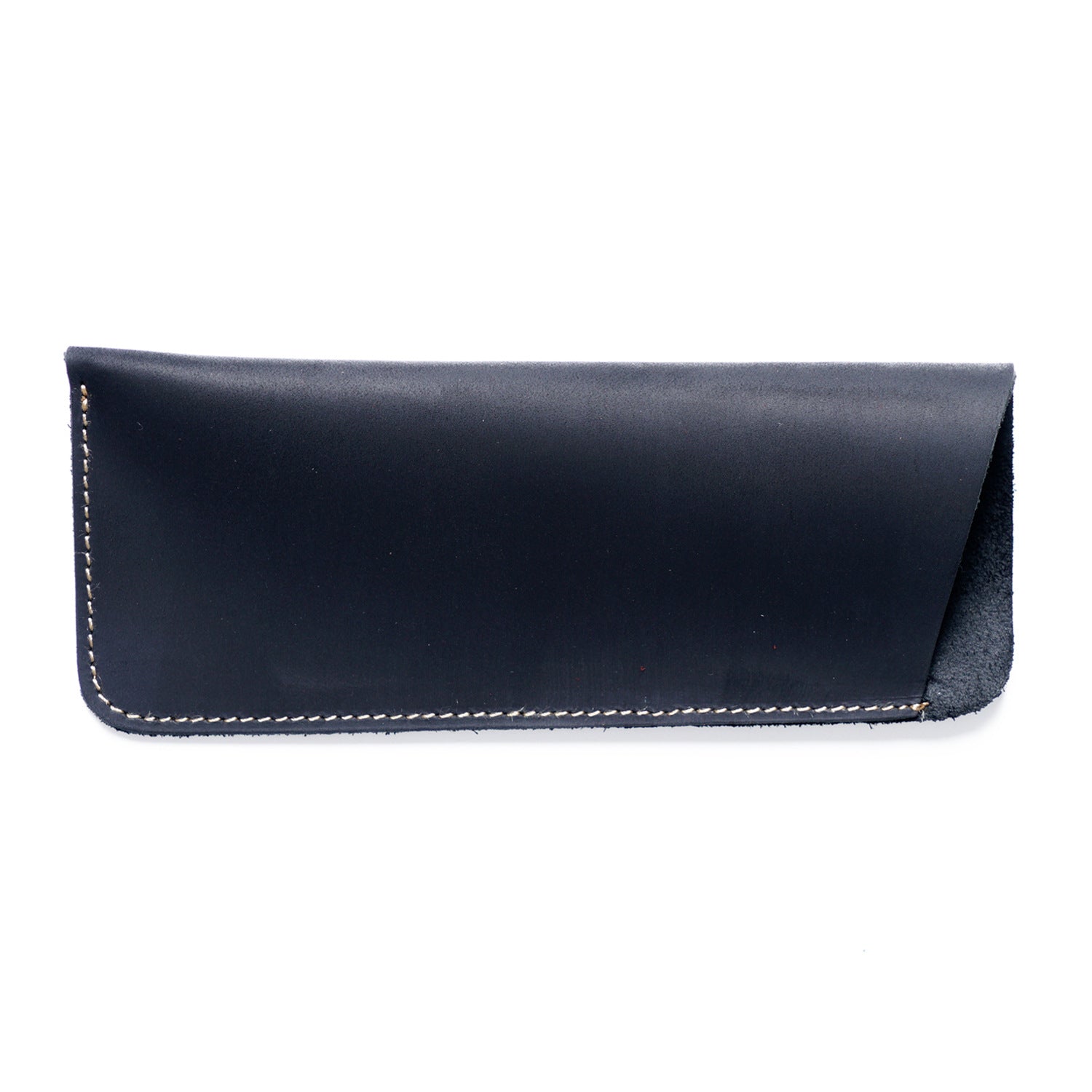 Wholesale Simple Retro Cowhide Large Capacity Pencil Case