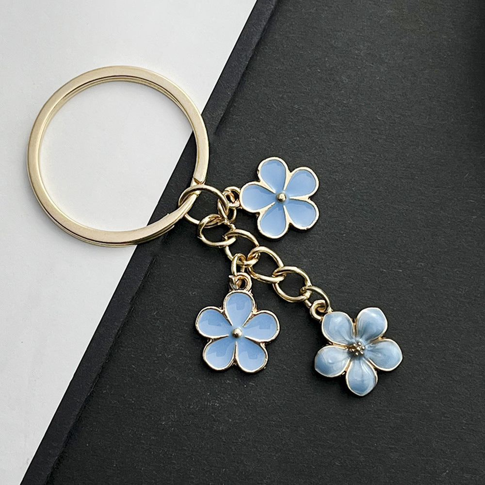 Wholesale black/ white/ blue/ pink/ purple multicolor optional luggage jewelry keychain
